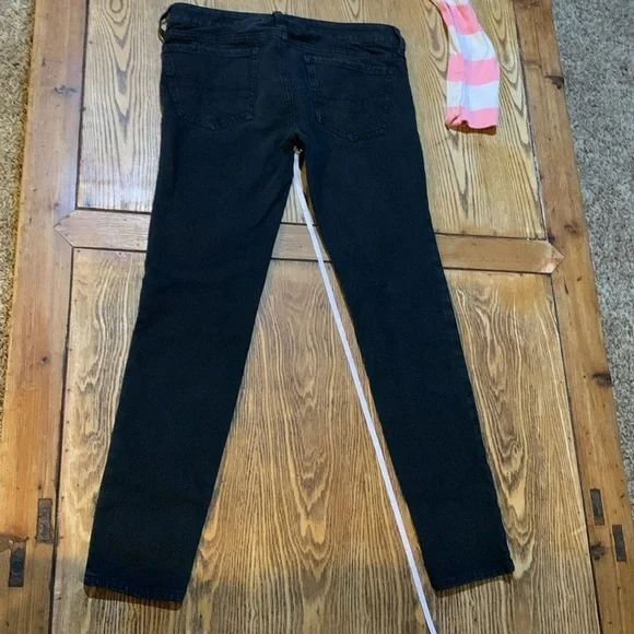 Gap small pink and white shirt with American eagle size 2 stretch jeans box 25 - Picture 9 of 10